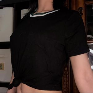 Iris Tie Crop Top